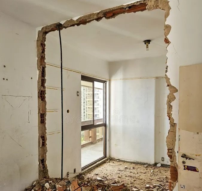 تكسير وهدم الجدران بدقة وأمان