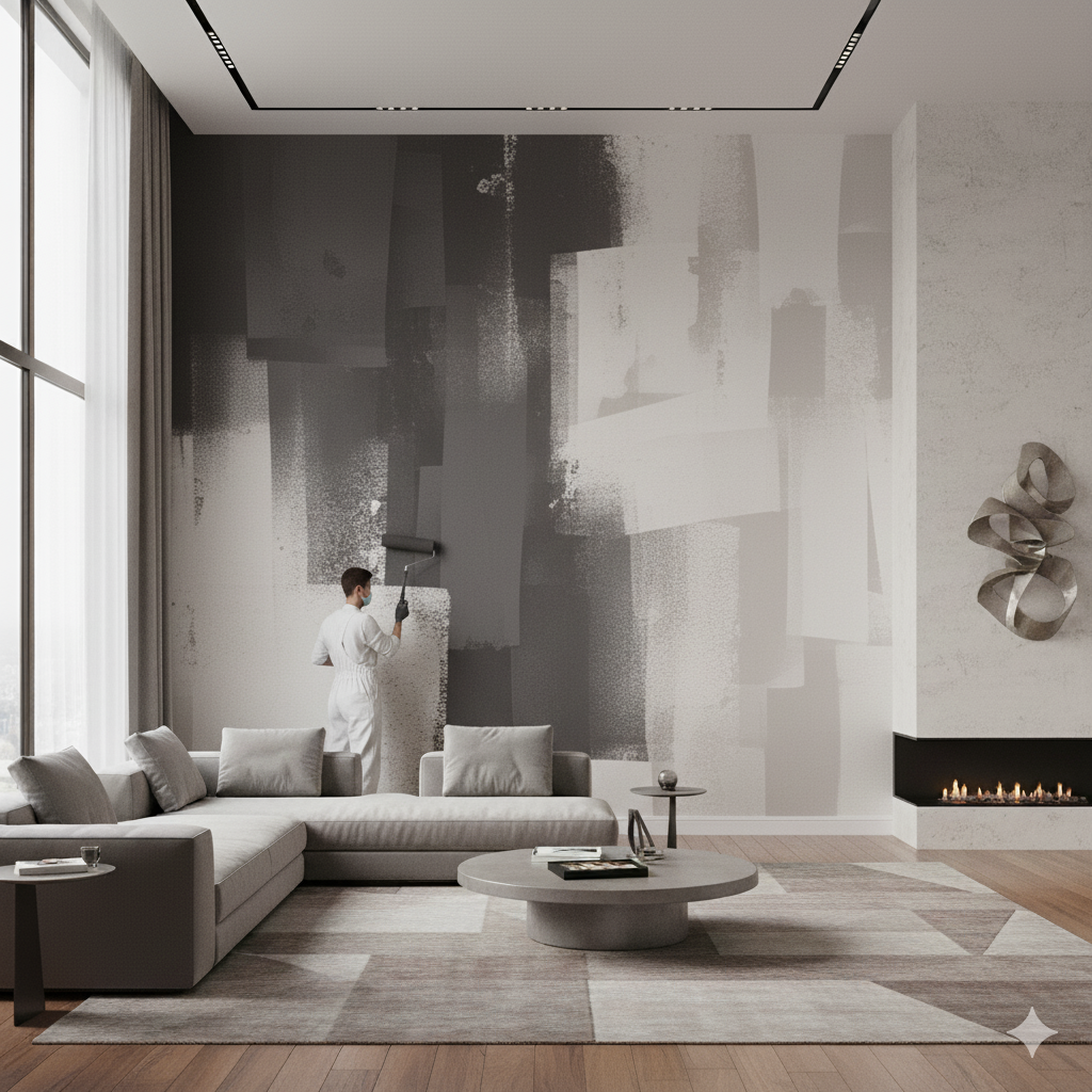 دهانات داخلية وخارجية وتنفيذ نقاشة متقنة لفخامة لا تضاهى